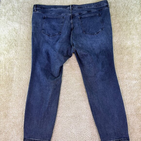 Old Navy Rockstar Super Skinny High-Rise Jeans Womens Plus Size 26 50x28 E742 - Picture 7 of 13
